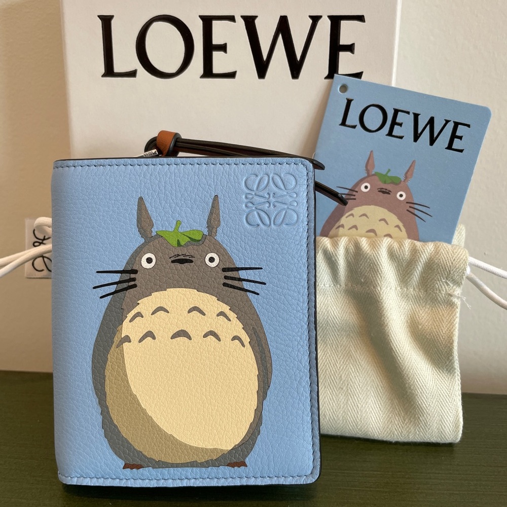 Loewe Totoro Compact Zip Wallet